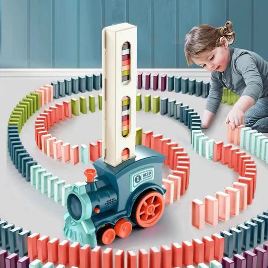 Domino Train Set for Kids